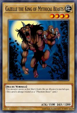 Card: Gazelle the King of Mythical Beasts