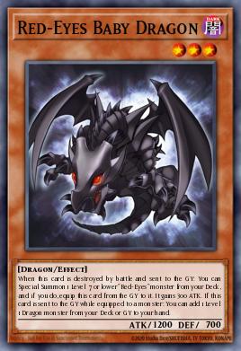 Card: Red-Eyes Baby Dragon