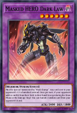 Card: Masked HERO Dark Law