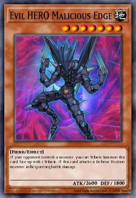 Card: Evil HERO Malicious Edge