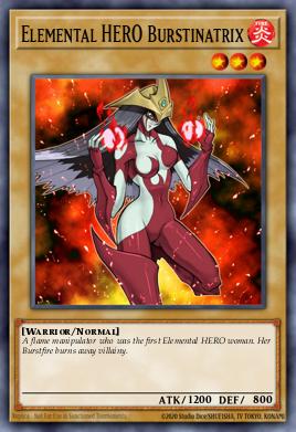 Card: Elemental HERO Burstinatrix