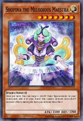 Card: Shopina the Melodious Maestra