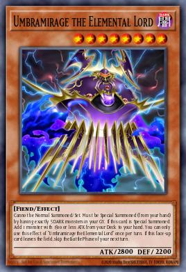 Card: Umbramirage the Elemental Lord