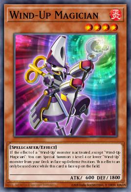 Card: Wind-Up Magician