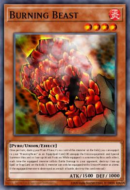 Card: Burning Beast