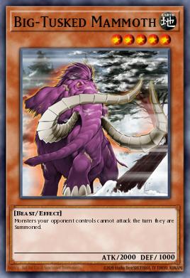 Card: Big-Tusked Mammoth