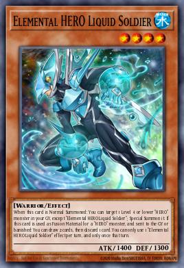 Card: Elemental HERO Liquid Soldier