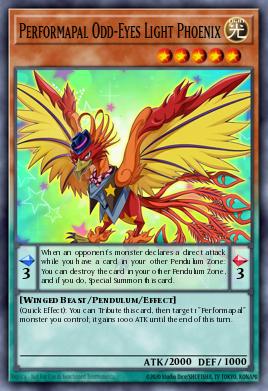 Card: Performapal Odd-Eyes Light Phoenix