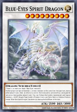 Card: Blue-Eyes Spirit Dragon