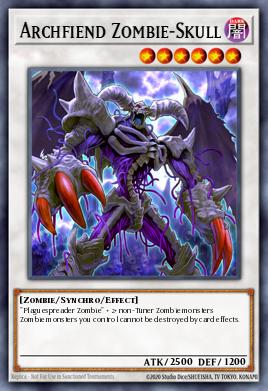 Card: Archfiend Zombie-Skull