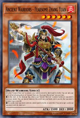 Card: Ancient Warriors - Fearsome Zhang Yuan