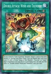 Card: Double Attack! Wind and Thunder!!