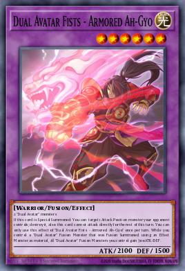 Card: Dual Avatar Fists - Armored Ah-Gyo