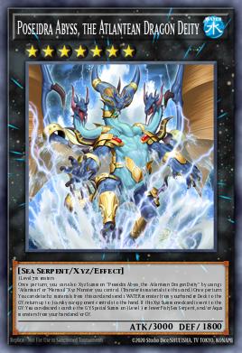 Card: Poseidra Abyss, the Atlantean Dragon Deity