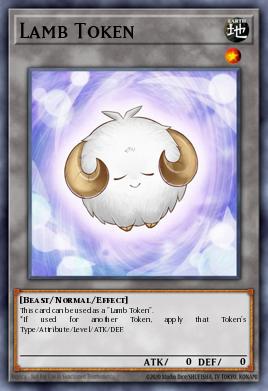 Card: Lamb Token