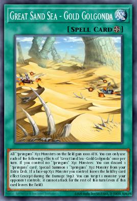 Card: Great Sand Sea - Gold Golgonda