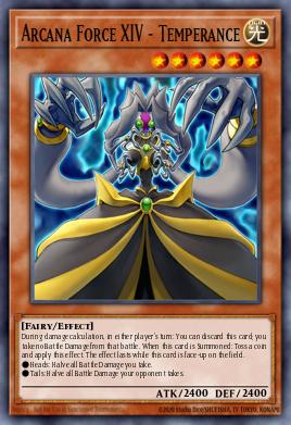Card: Arcana Force XIV - Temperance