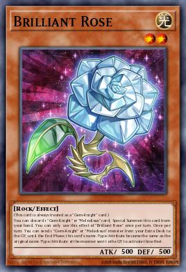 Card: Brilliant Rose