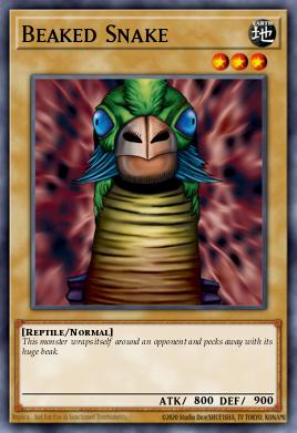 Card: Beaked Snake