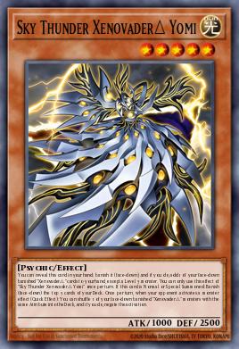 Card: Sky Thunder Xenovader△ Yomi
