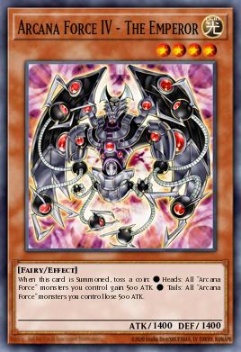 Card: Arcana Force IV - The Emperor