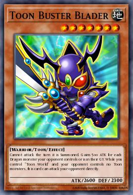 Card: Toon Buster Blader