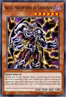 Card: Skull Archfiend of Lightning