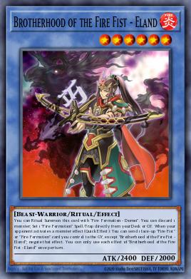 Card: Brotherhood of the Fire Fist - Eland