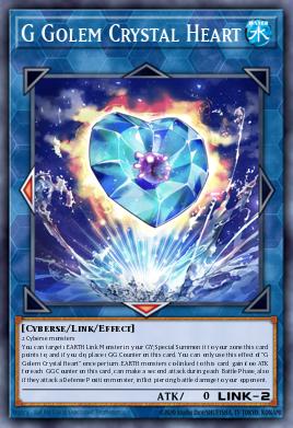 Card: G Golem Crystal Heart