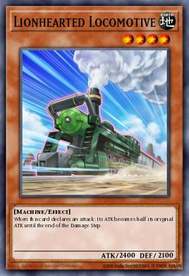 Card: Lionhearted Locomotive