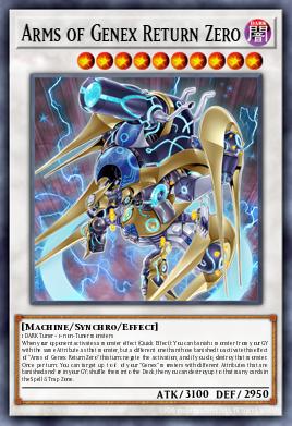 Card: Arms of Genex Return Zero