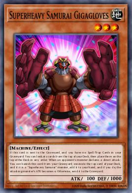 Card: Superheavy Samurai Gigagloves