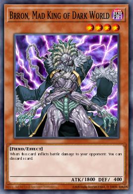 Card: Brron, Mad King of Dark World