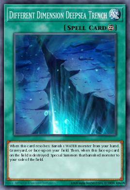 Card: Different Dimension Deepsea Trench