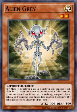 Card: Alien Grey