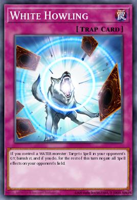 Card: White Howling
