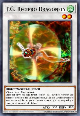 Card: T.G. Recipro Dragonfly