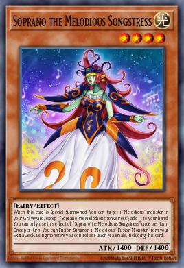 Card: Soprano the Melodious Songstress