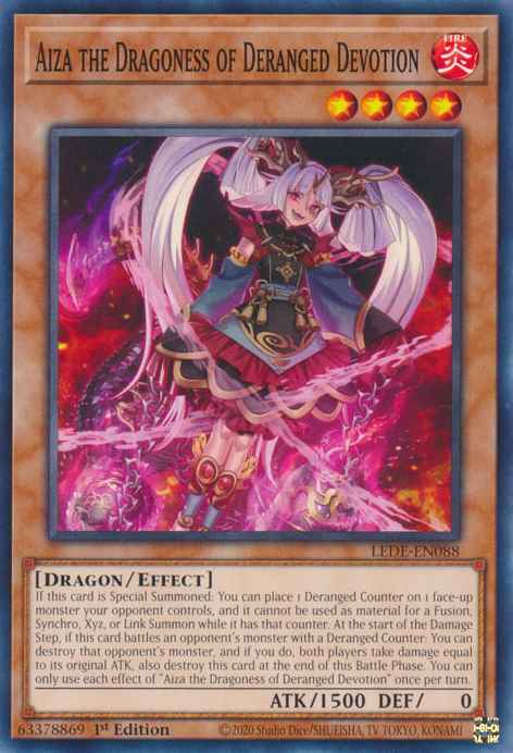Card: Aiza the Dragoness of Deranged Devotion