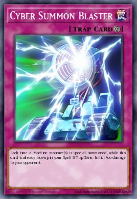 Card: Cyber Summon Blaster