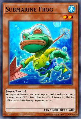 Card: Submarine Frog