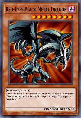 Card: Red-Eyes Black Metal Dragon