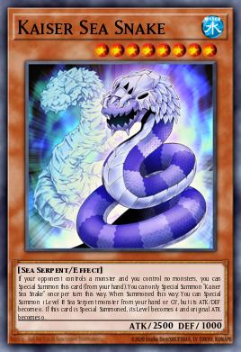 Card: Kaiser Sea Snake