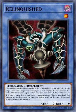 Card: Relinquished