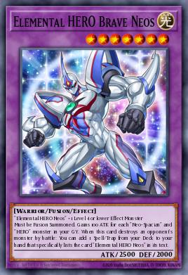 Card: Elemental HERO Brave Neos