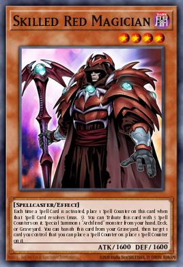 Card: Skilled Red Magician
