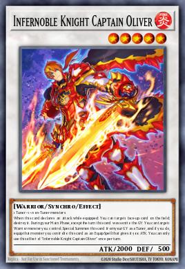 Card: Infernoble Knight Captain Oliver