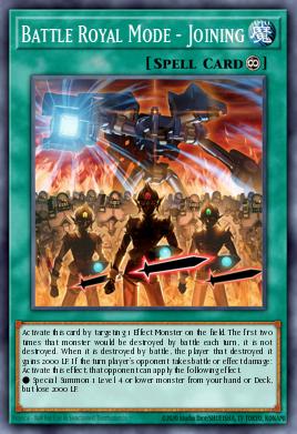 Card: Battle Royal Mode - Joining
