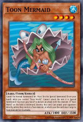 Card: Toon Mermaid