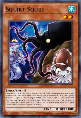 Card: Squirt Squid